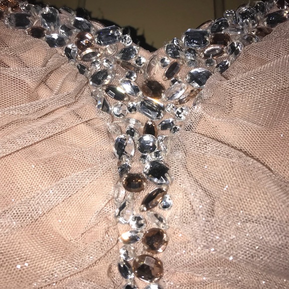 Strapless Homecoming Dress - Picture 3 of 3